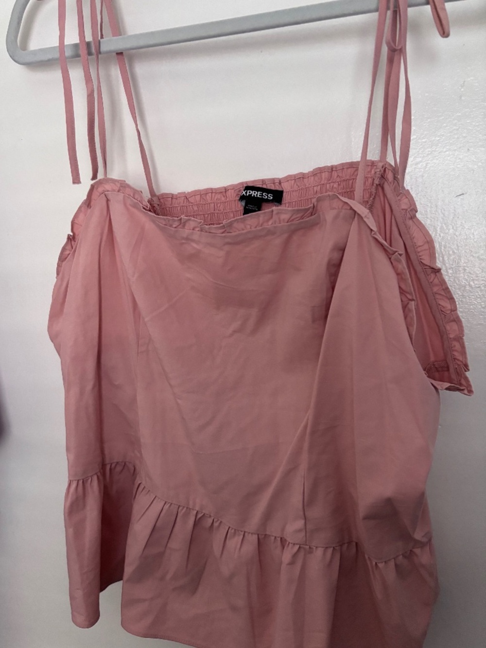 Express Tie blouse XL